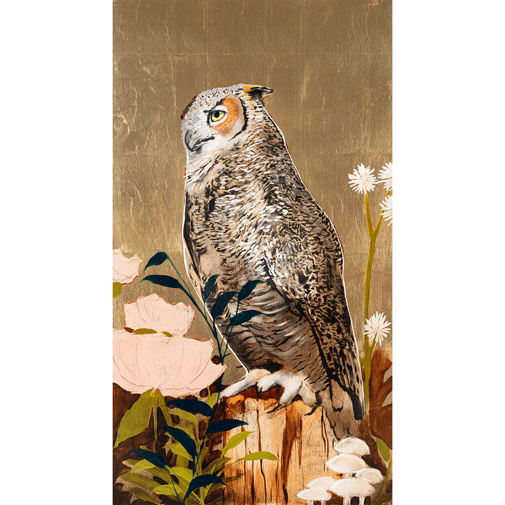 Great Horned Owl 32 x 18